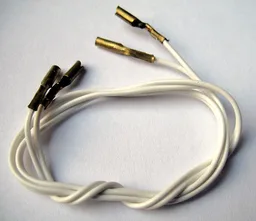 Wire with 4 x Metal 1-prong Connectors 4.5V, 48L [Old Type]