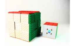 100% lego rubiks cube