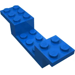 Bracket 8 x 2 x 1 1/3 / Blue