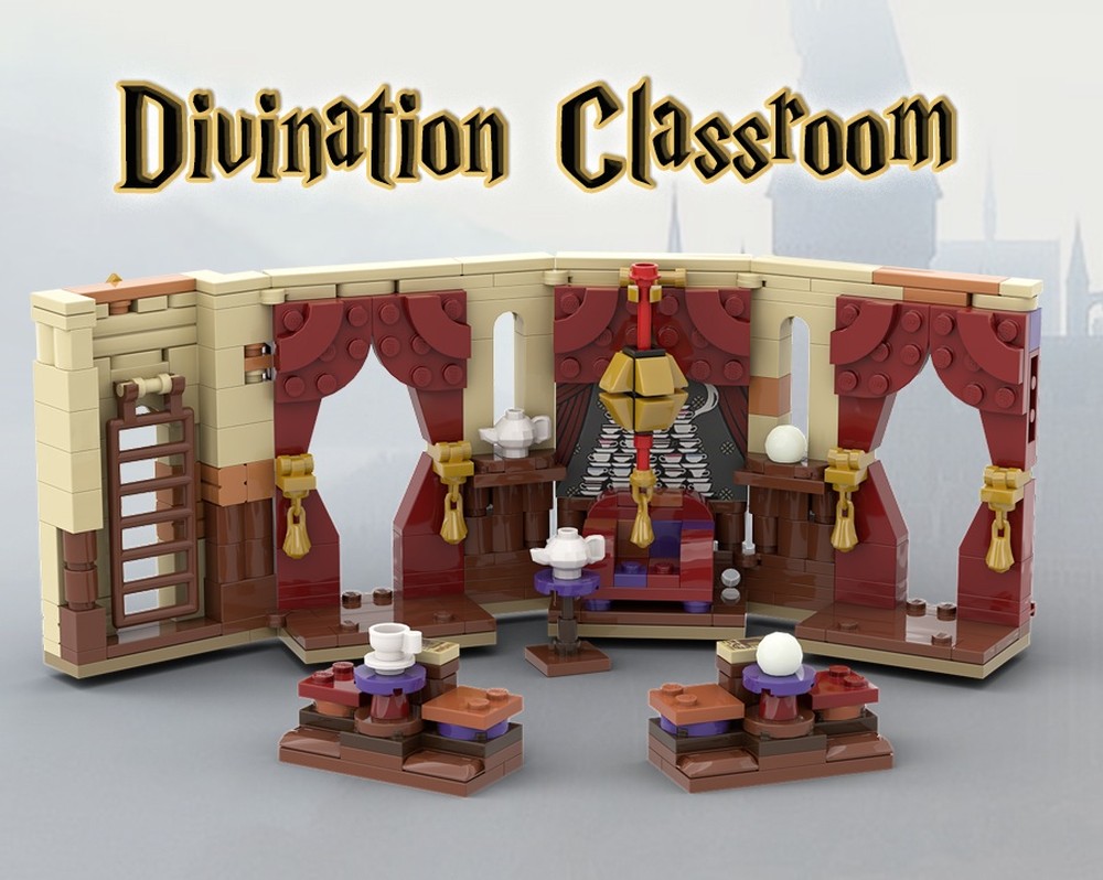 Lego Divinations Classroom (compatible with 2024 castle)