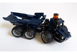 Blue Mini Dump truck