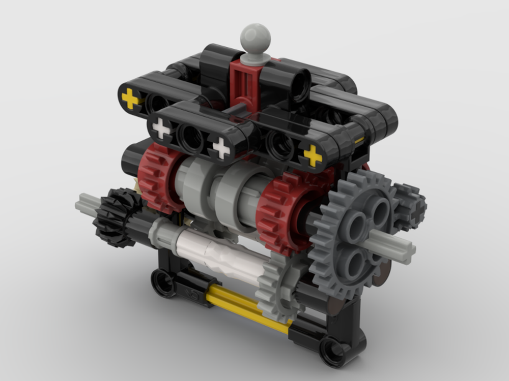 Lego 4 Speed Gearbox