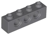 Technic Brick 1 x 4 [3 Pin Holes]