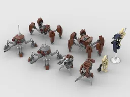 Separatist droids - minifig scale