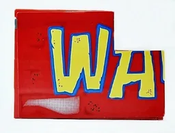 Stickered Assembly 6 x 1 x 3 2/3 with 'WA' Pattern (Sticker) - Set 4982