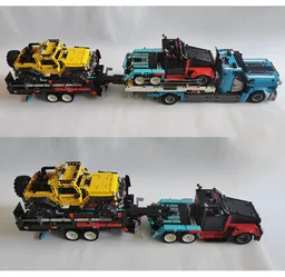 Road Train Car Trailer - 42106C model