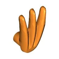 Weapon Bladed Claw Spread / Orange