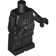 Lego Minifig Body with SMART Tag, Darth Vader / Black