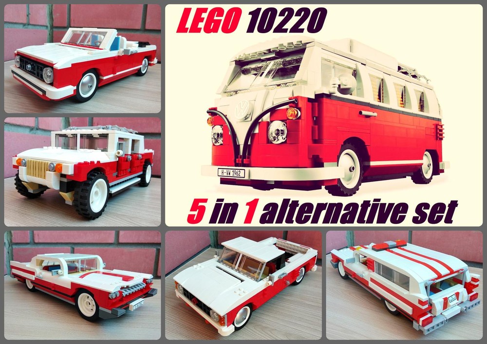 Lego 10220 5 in 1 Complete set