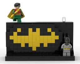 Bat-Guy Diorama