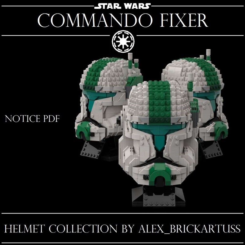 Lego Helmet Clone Commando Fixer