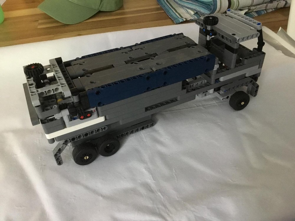 Lego Truck with top loading hatch