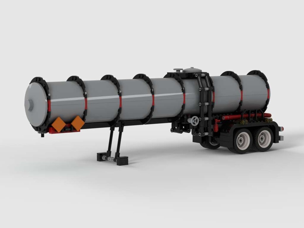 Lego Tanker Trailer for Yellow CAT