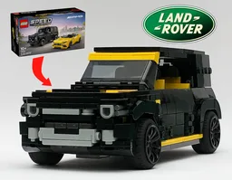 76924 Land Rover Defender 110 (Opening Doors)