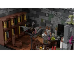 D&D witch diorama