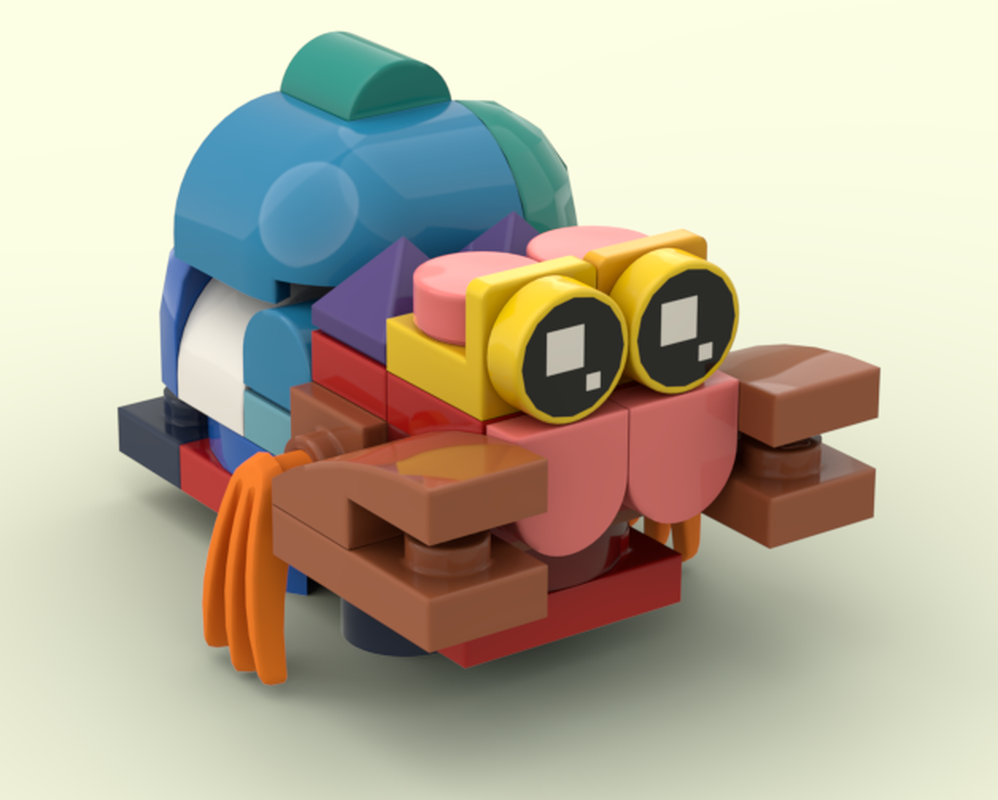 Lego Hermit Crab