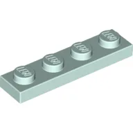 Plate 1 x 4 / Light Aqua