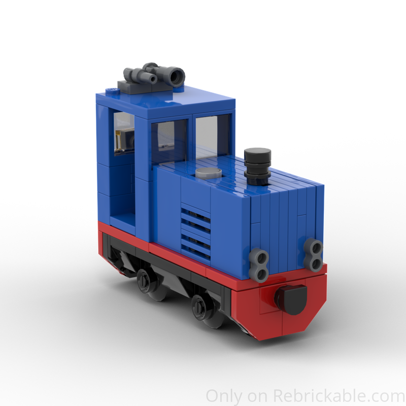 Lego Freelance narrow gauge industrial loco