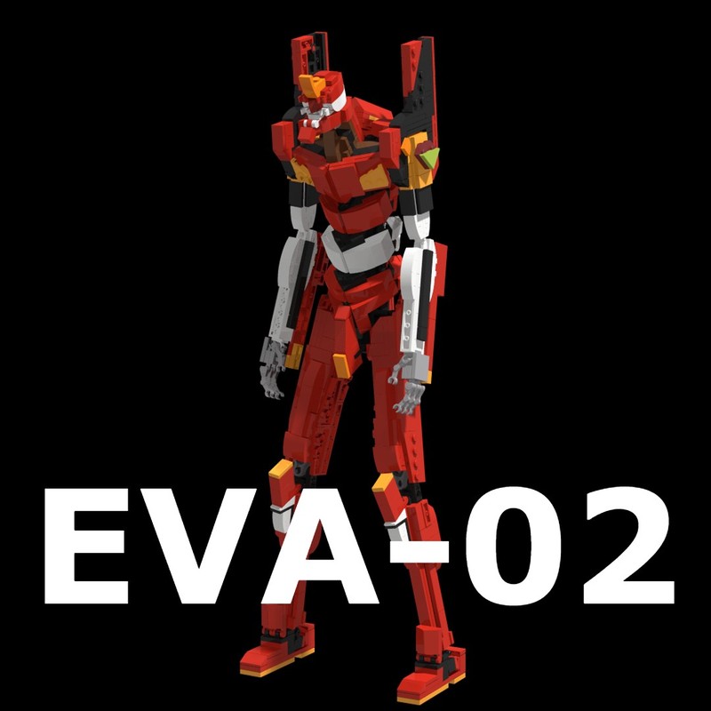 Lego Evangelion Unit 02