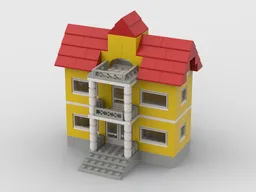 Courthouse Town Plan Style