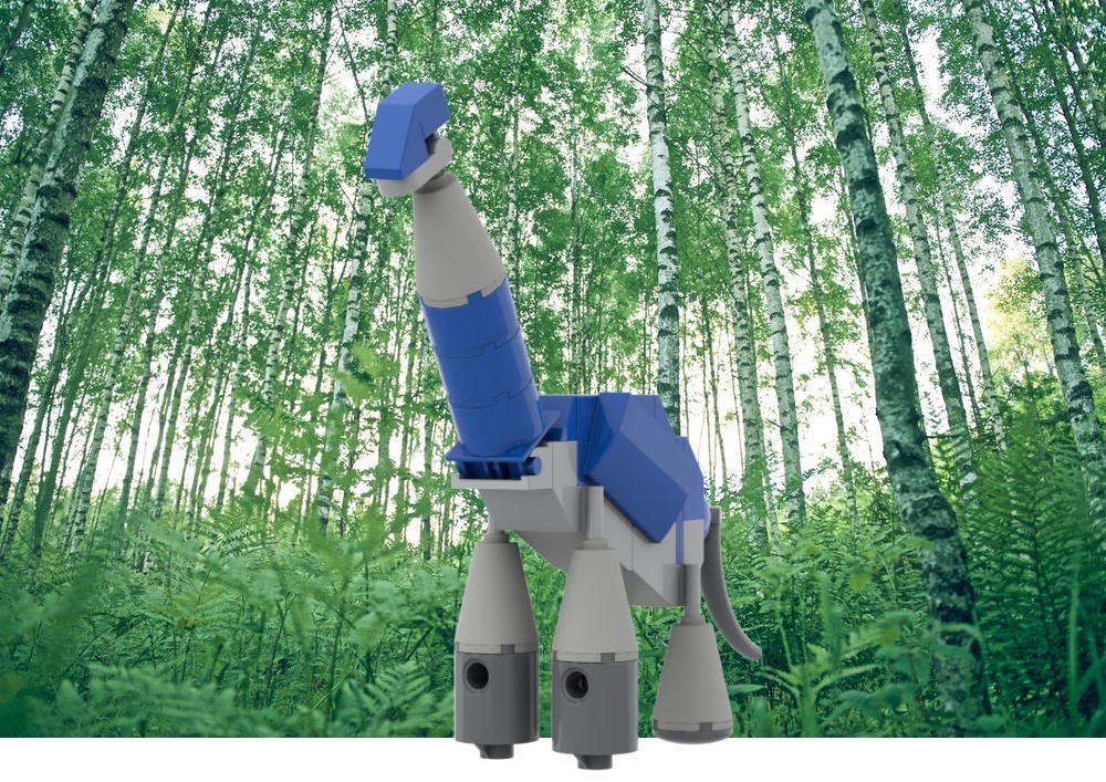 Lego Nano Brachiosaur