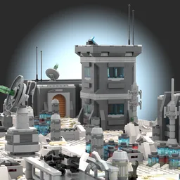 Hoth battle base trenchline