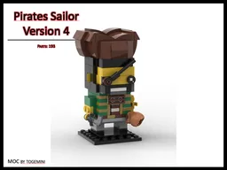Pirates - Sailor Version 4 Brickheadz
