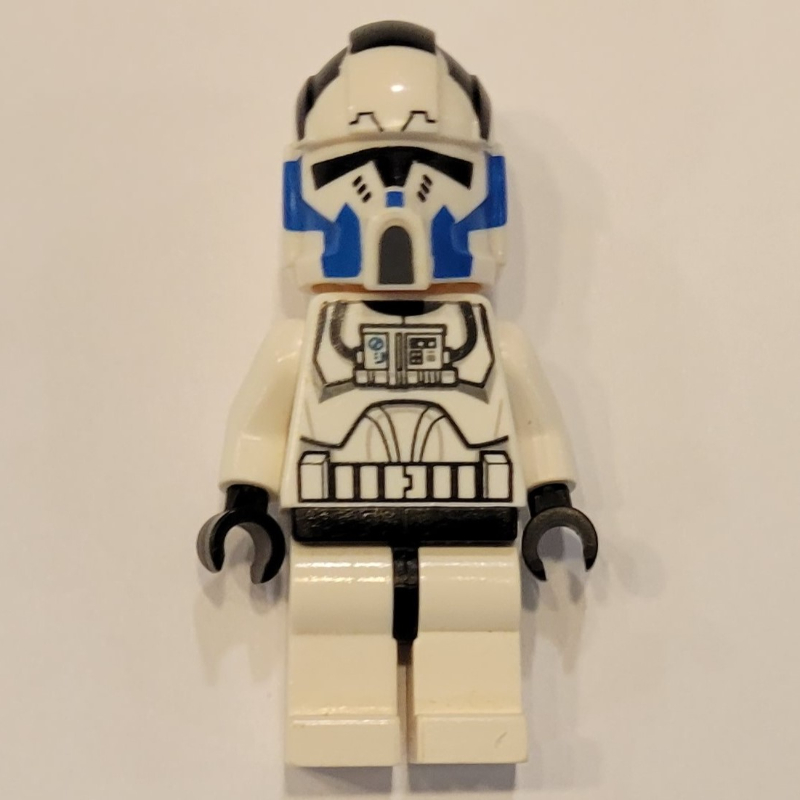 Lego Clone Pilot, 501st Legion, Blue Markings