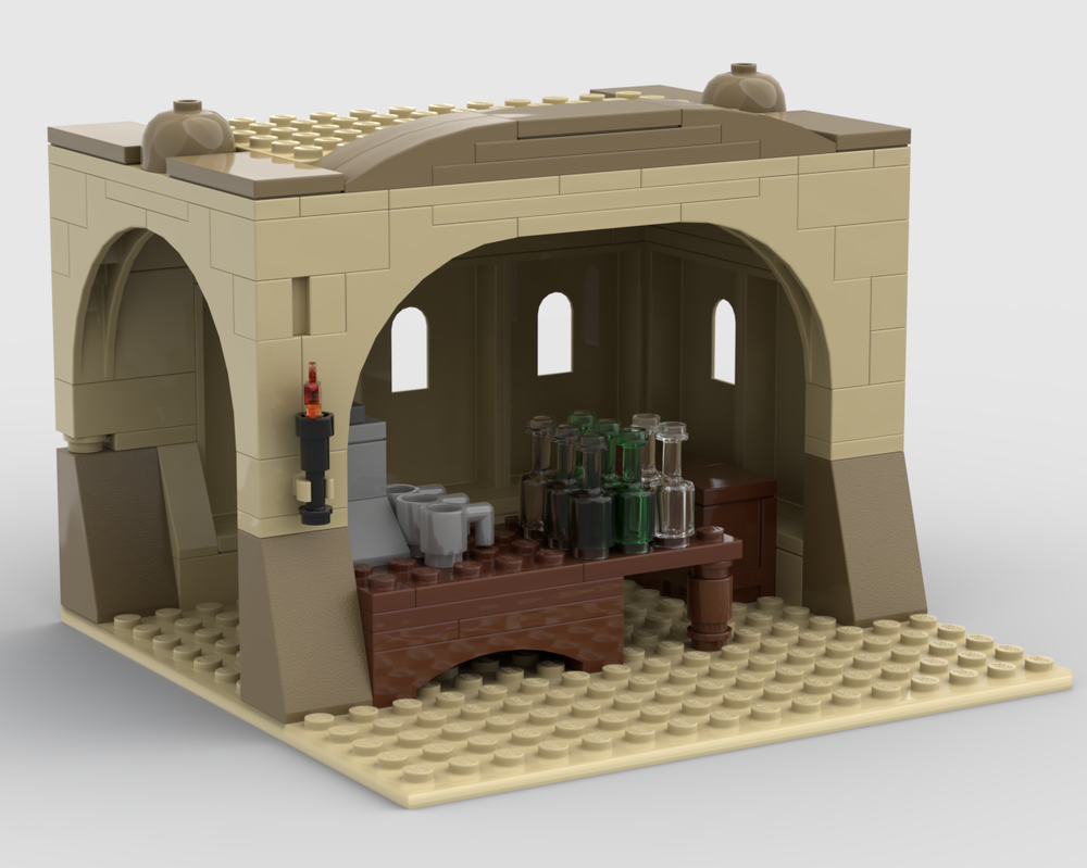 Lego Tatooine Market - Drinks Stand
