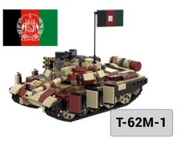 T-62M-1 Soviet/Afghanistan Main Battle Tank 1/35 Scale