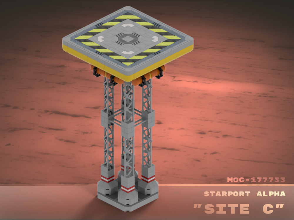 Lego Starport Alpha: "Site C"