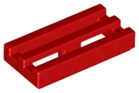 Tile Special 1 x 2 Grille with Bottom Groove