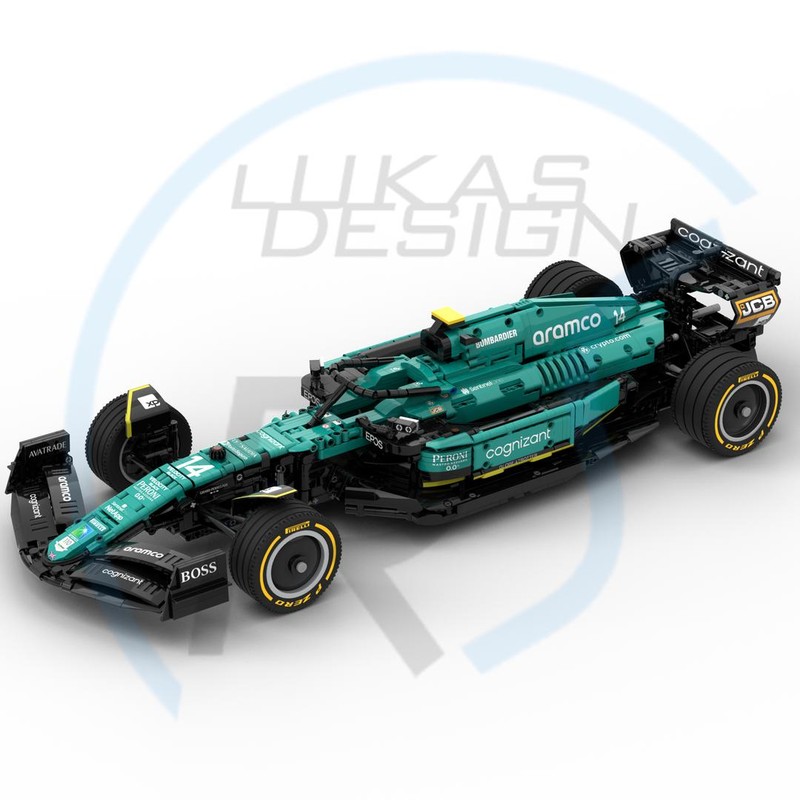 Lego Aston Martin AMR23 1:8 scale