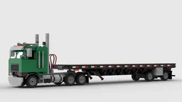 Flat face tractor