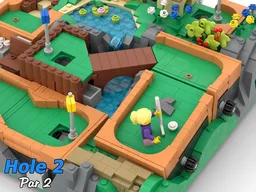 Working Mini Golf Course