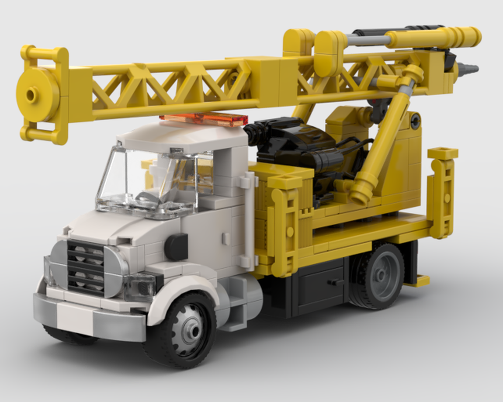 Lego Drilling Rig Truck