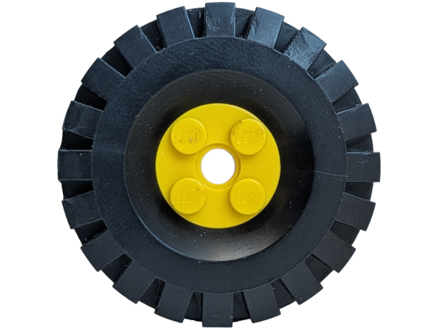 Lego Wheel FreeStyle with Black Tire 17 x 43 (6248 / 3634)