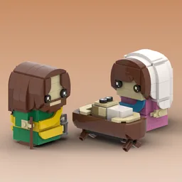 Brickheadz Nativity Scene