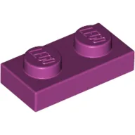 Plate 1 x 2 / Magenta