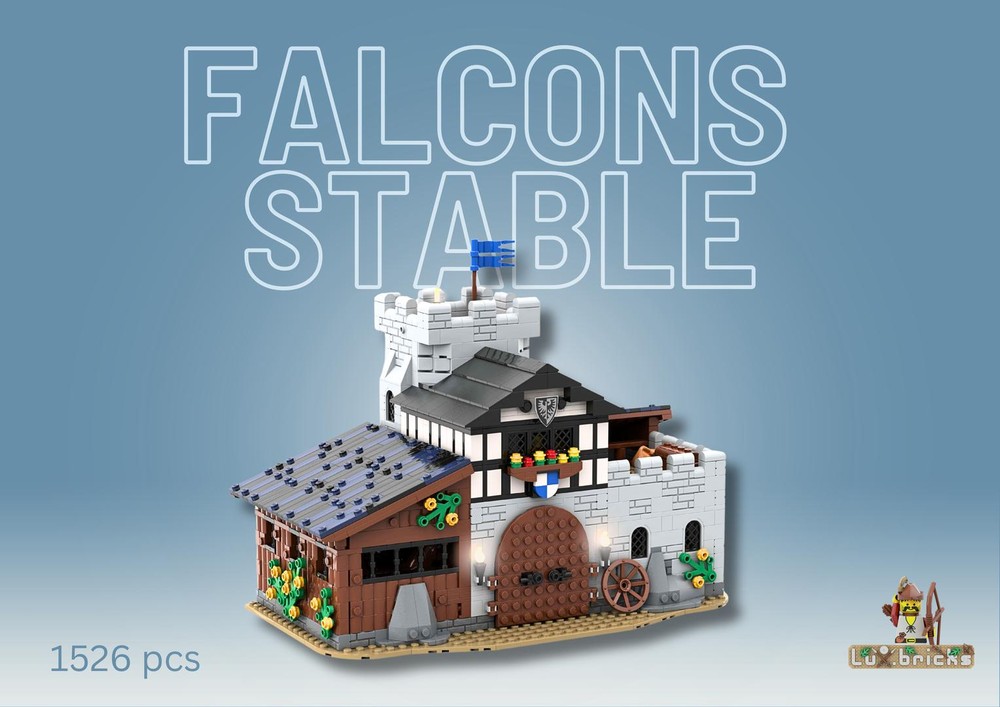 Lego Falcon's Stable