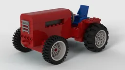Little red traktor