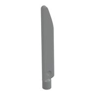 Lego Weapon Sword Blade, Darksaber / Light Bluish Gray