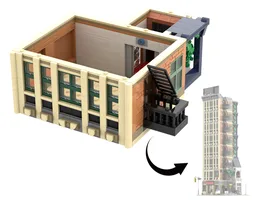 Extra Floor for Daily Bugle Moc and Modification