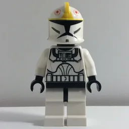 Clone Pilot, Phase I Armor, Plain Black Head