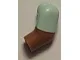 Arm, Left with Molded Light Aqua Short Sleeve  Pattern