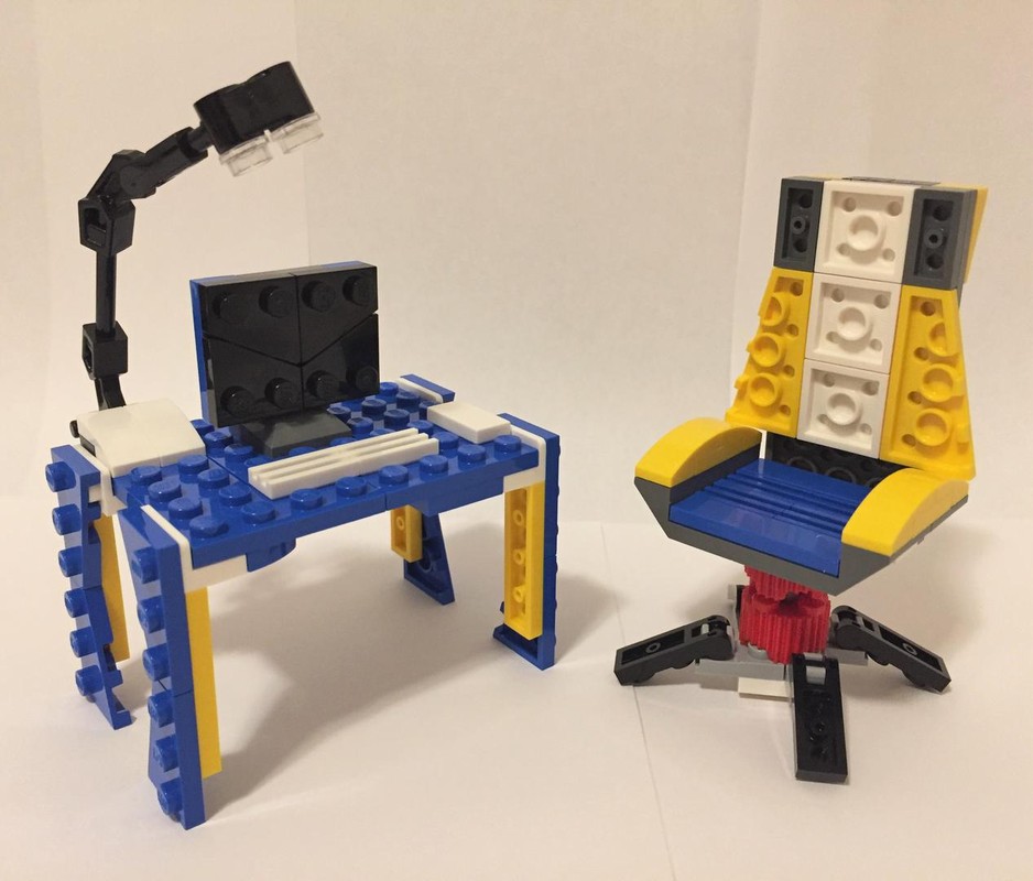 Lego 31087 Computer Desk and Swivel Chair