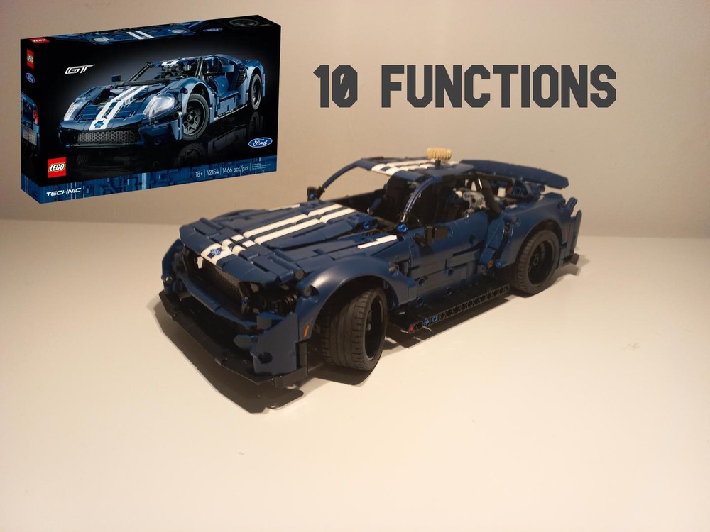 Lego 42154 Ford Mustang widebody (adjustable suspension)