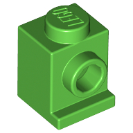 Lego Brick Special 1 x 1 with Headlight / Bright Green