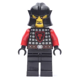 Dragon Knight, Red, Helmet, Soul-patch
