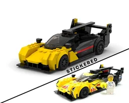 Cadillac V-Series.R yellow